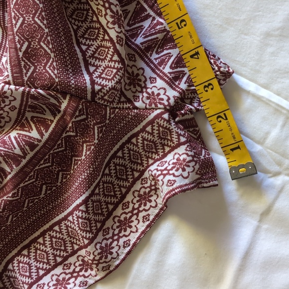 Lush Romper Long Sleeve, Skort-style Skirting EUC Size Sm-Med - Picture 11 of 14